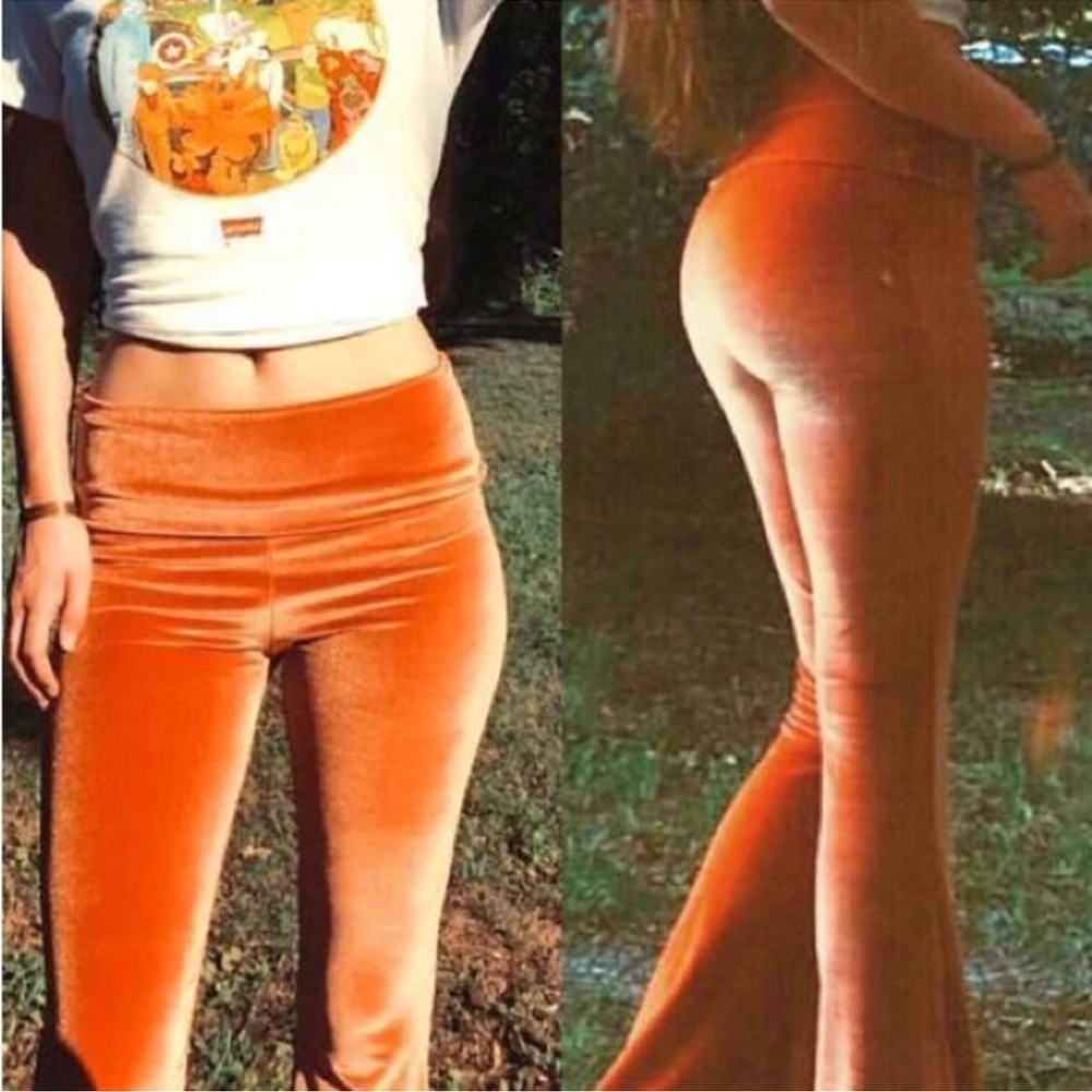 Home Cooked Karma velvet flares